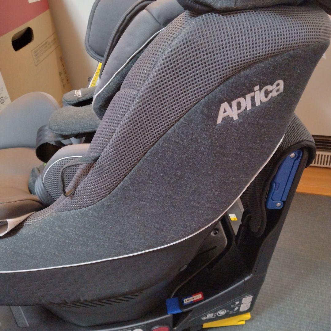✨極美品✨アップリカ　チャイルドシート　クルリラプレミアムAB プレミアムグレー