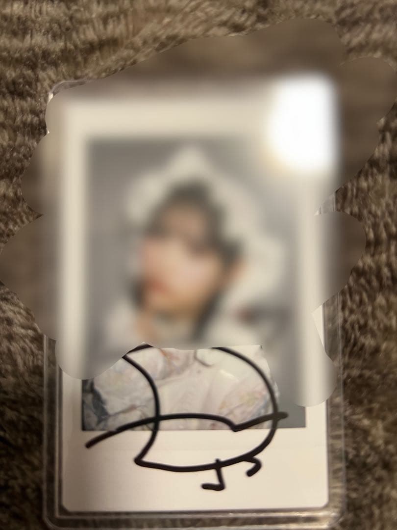 フルーツジッパー　月足天音　ルームウェア衣装　ラッフル　直筆サイン入りチェキ フルーツジッパー 月足天音 ルームウェア衣装 ラッフル 直筆サイン入り