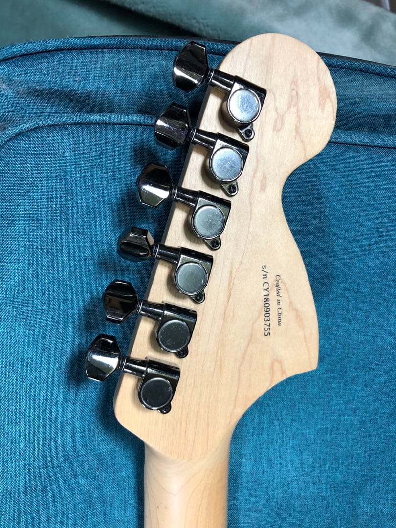 Squier スクワイヤー アクティブ2ハム フロイドローズ リバースヘッド