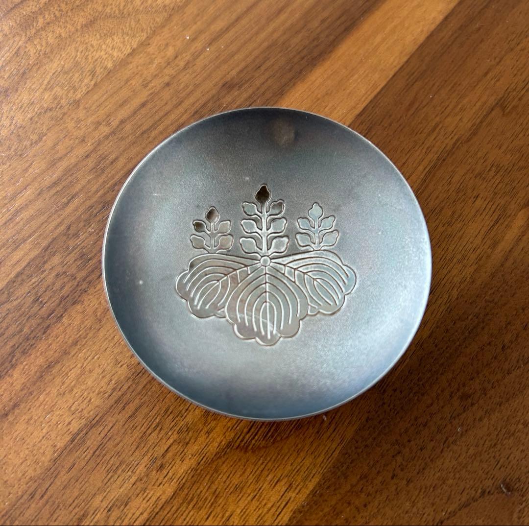 銀杯 農林内臣 贈 銀盃 純銀 SILVER 1000 造幣局 国旗 おまけ付き