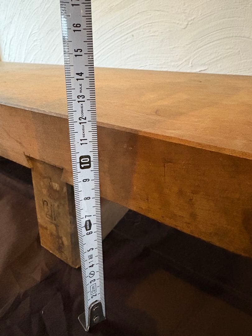 アンティーク 展示台 まな板 店舗什器