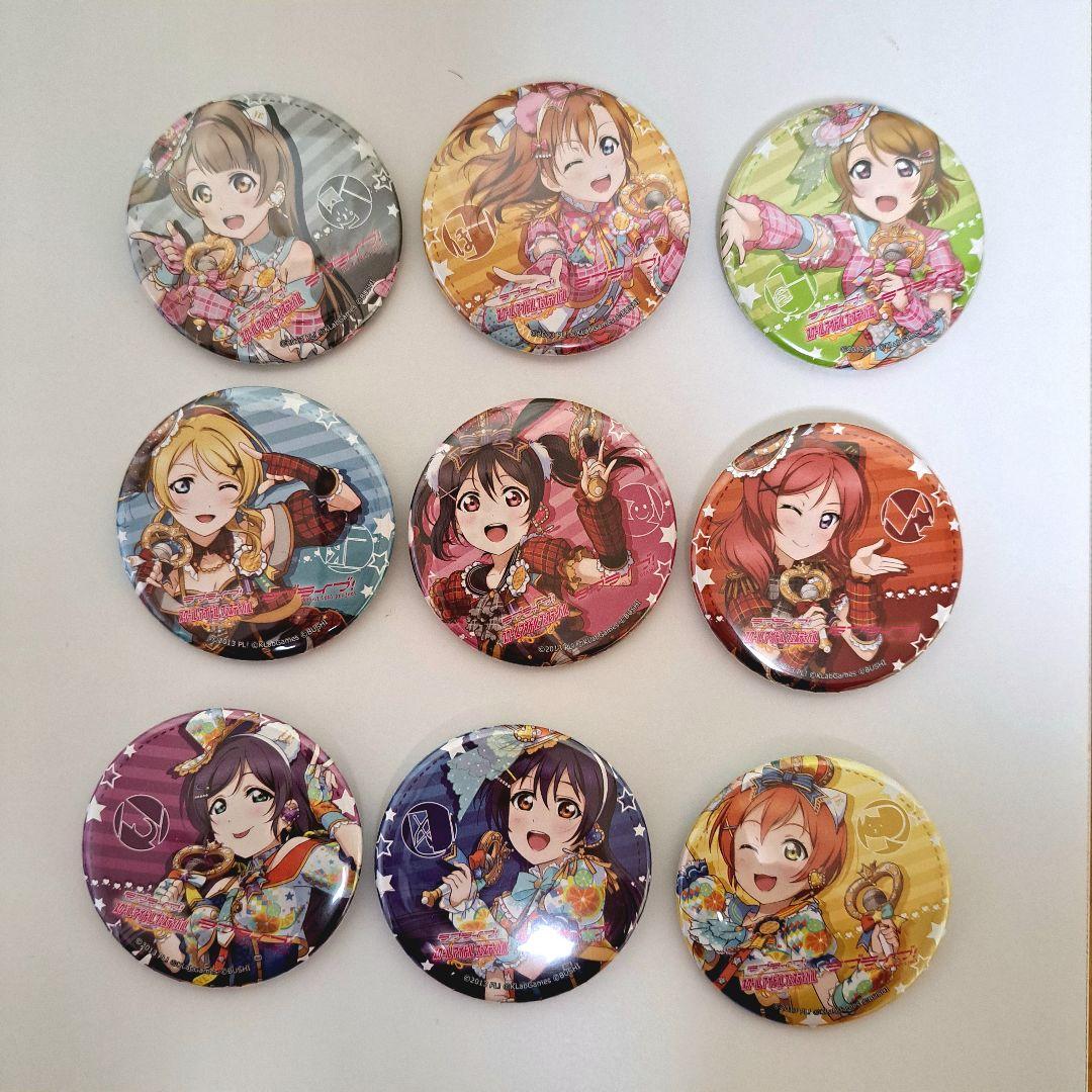 【まとめ売り】ラブライブ!　μ's　缶バッジ　アイドル衣装編　小悪魔編
