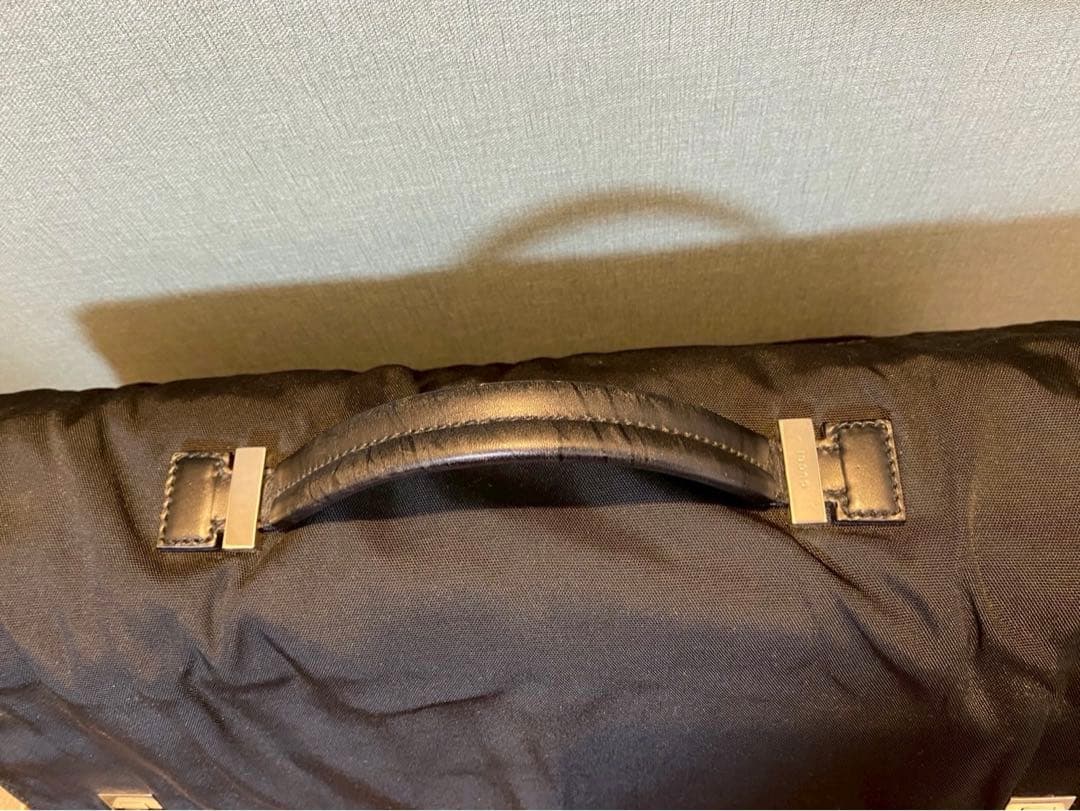 GUCCI グッチ ナイロン ターンロック　ビジネスバッグ