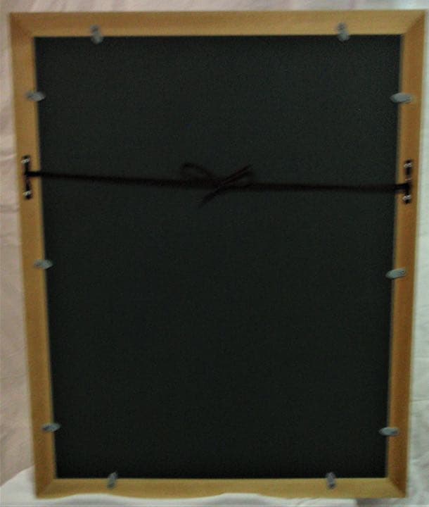 美品　鶴田一郎「黒髪」複製画