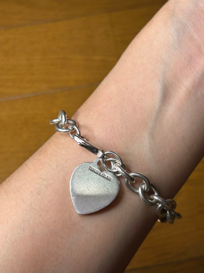 Tiffany & Co. ハートチャーム ブレスレット