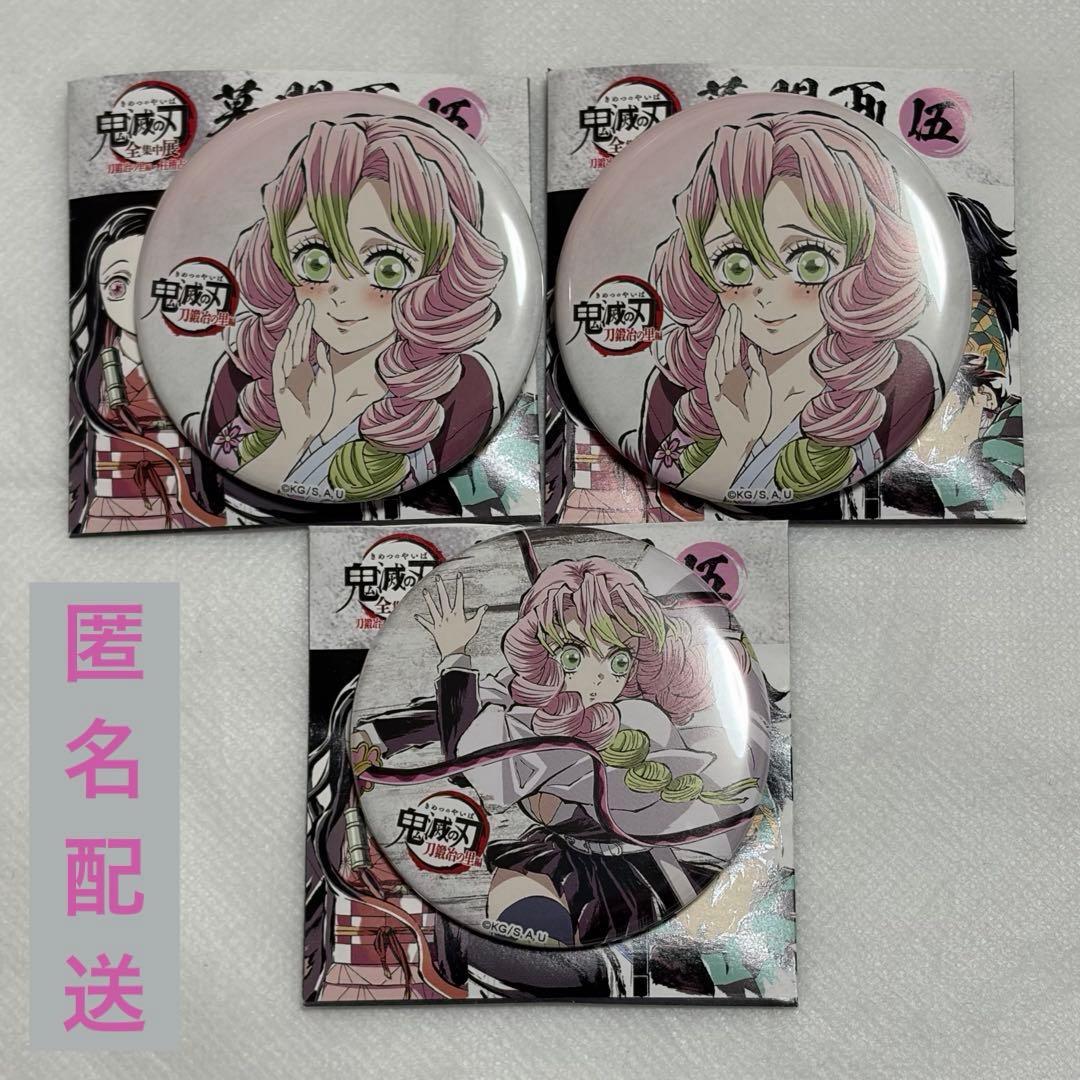 鬼滅の刃 全集中展 幕間画缶バッジ伍 甘露寺蜜璃 3点セット - メルカリ