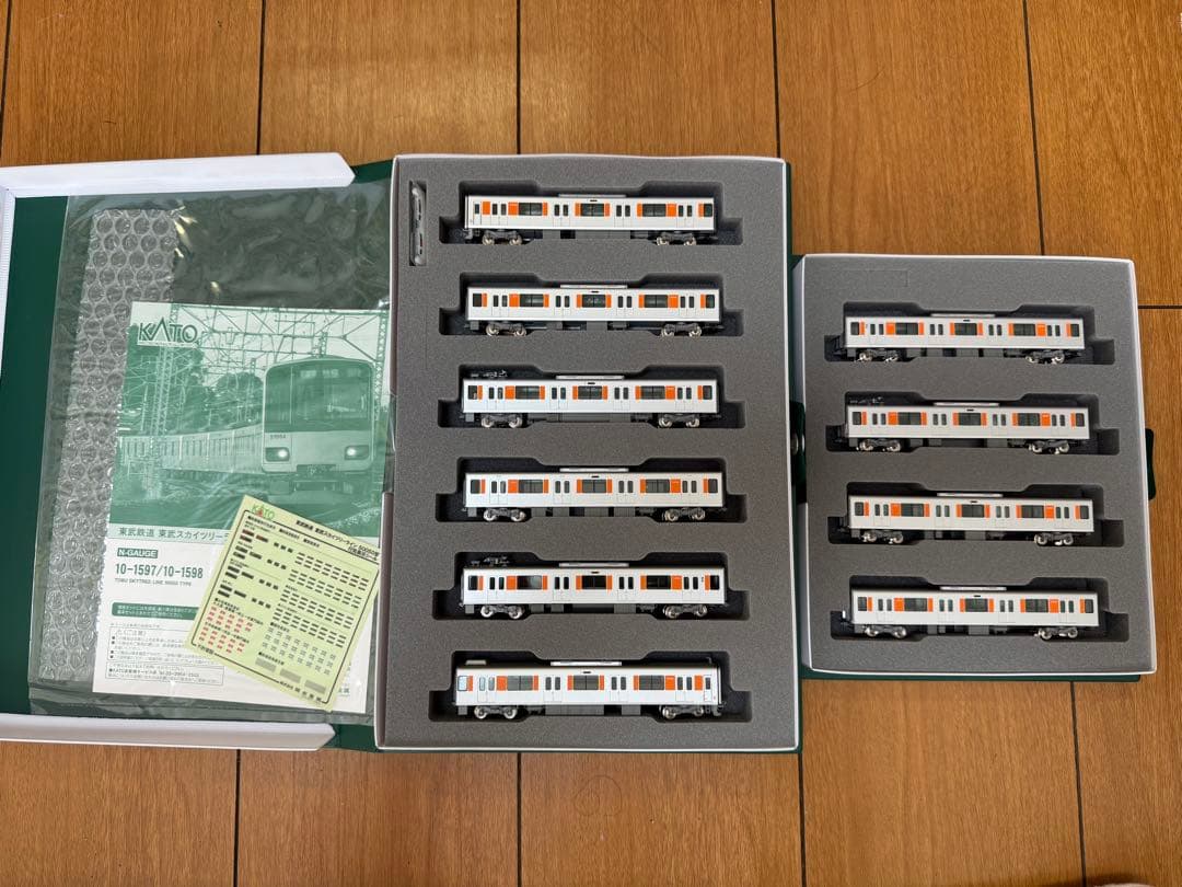 最終値下げ KATO 東武50050系10両セット・行き先シール