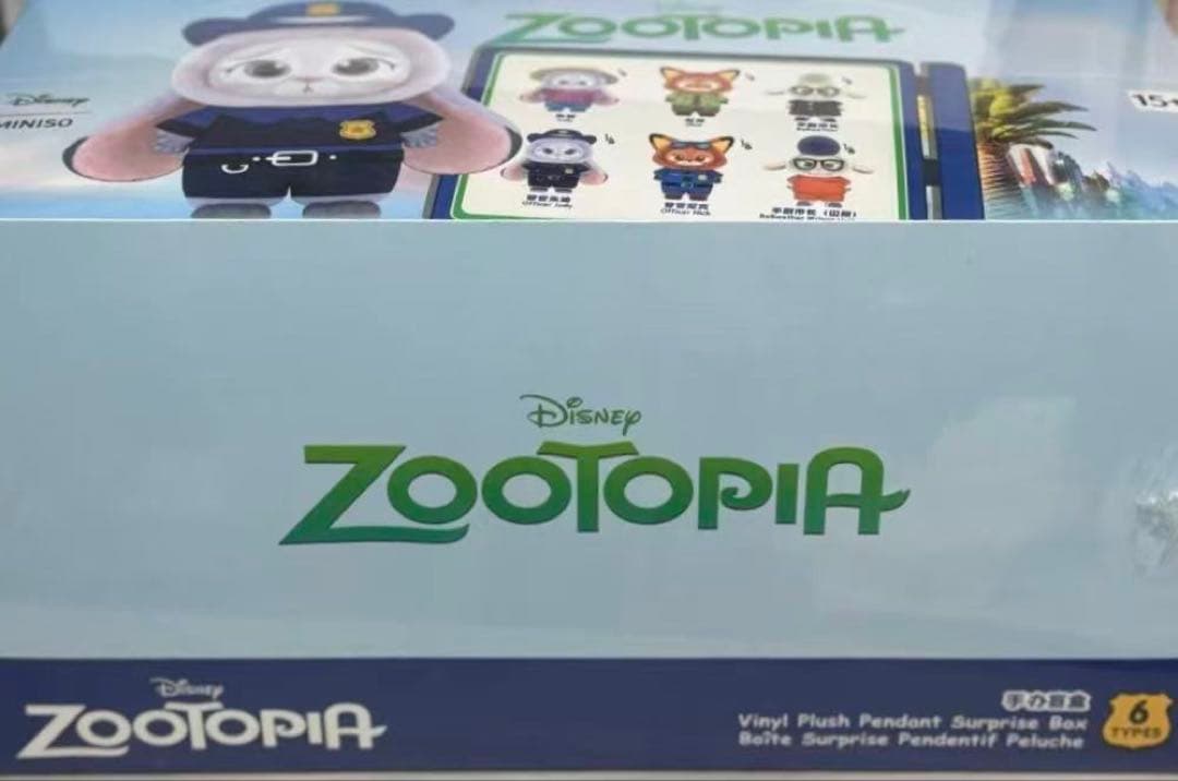 MONISO ズートピア ぬいぐるみペンダント Zootopia 1ボックス