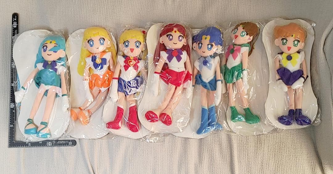 激レア1994年 美少女戦士セーラームーンS ぐにゃぐにゃシリーズ 全7種