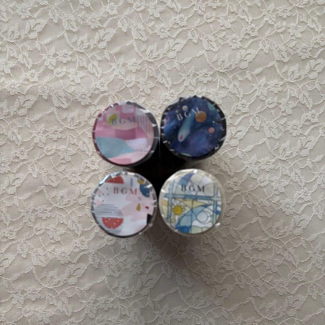 マスキングテープ BGM 未使用 130個セット