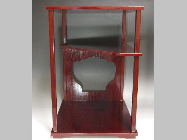 ★　駒沢利斎　仙扇棚　裏千家　十四代　淡々斎の花押がございます★x544