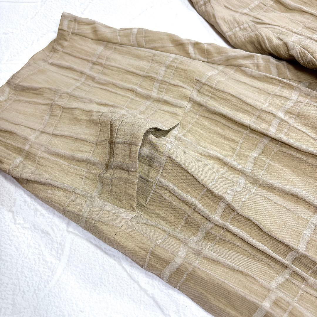 ✨極美品✨芽風 イージーパンツ サルエルパンツ センソユニコ チェック