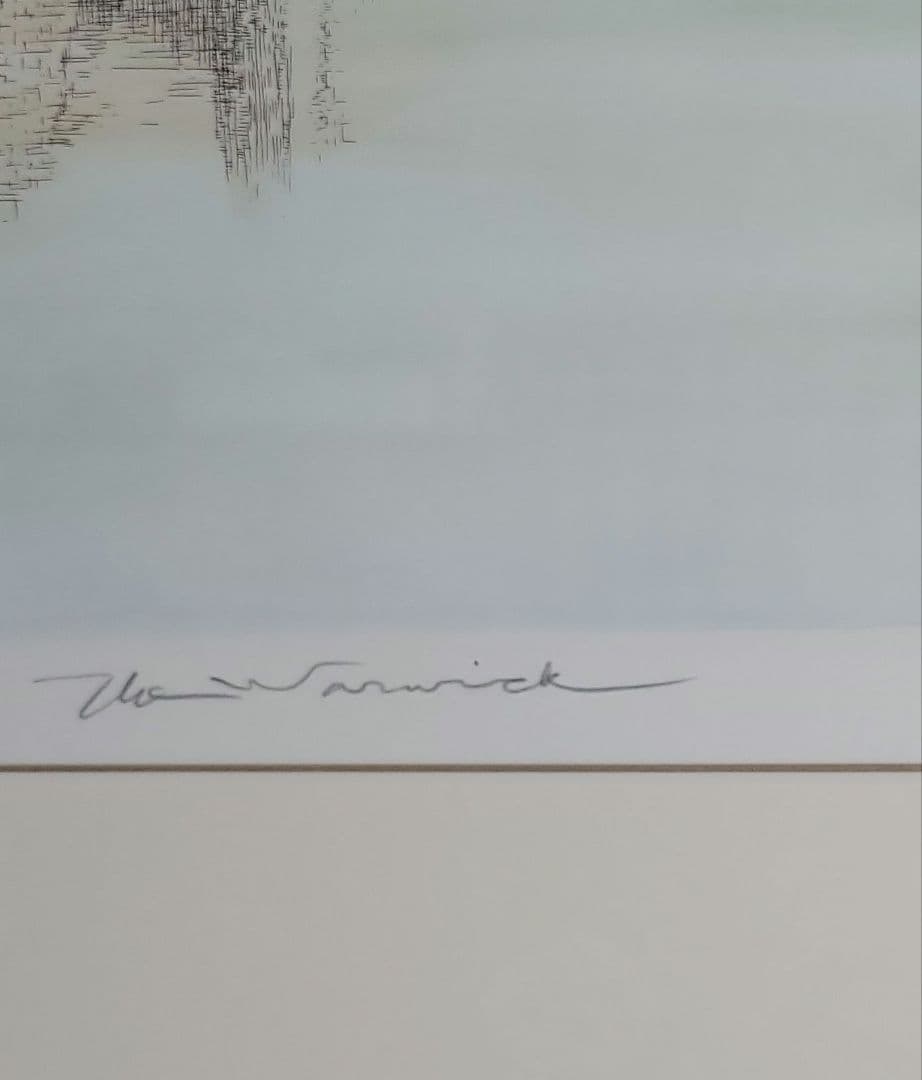 織田義郎 銅版画 『ウォーリック城』 - メルカリ