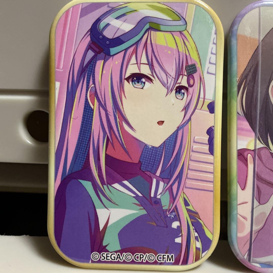 プロセカ スクエア缶バッジ 巡音ルカ&東雲絵名 - メルカリ