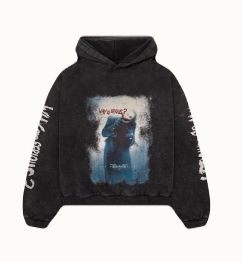 新 LYFT BATMAN コラボ フーディー L ジョーカー リフト パーカー