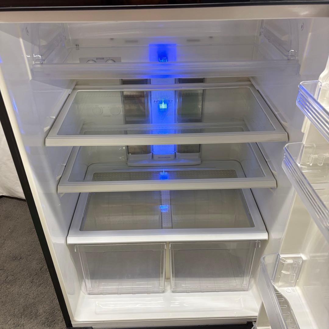 5　SHARP　冷蔵庫　500-600ℓ　大容量　黒　右開き　設置無料　安い‼️