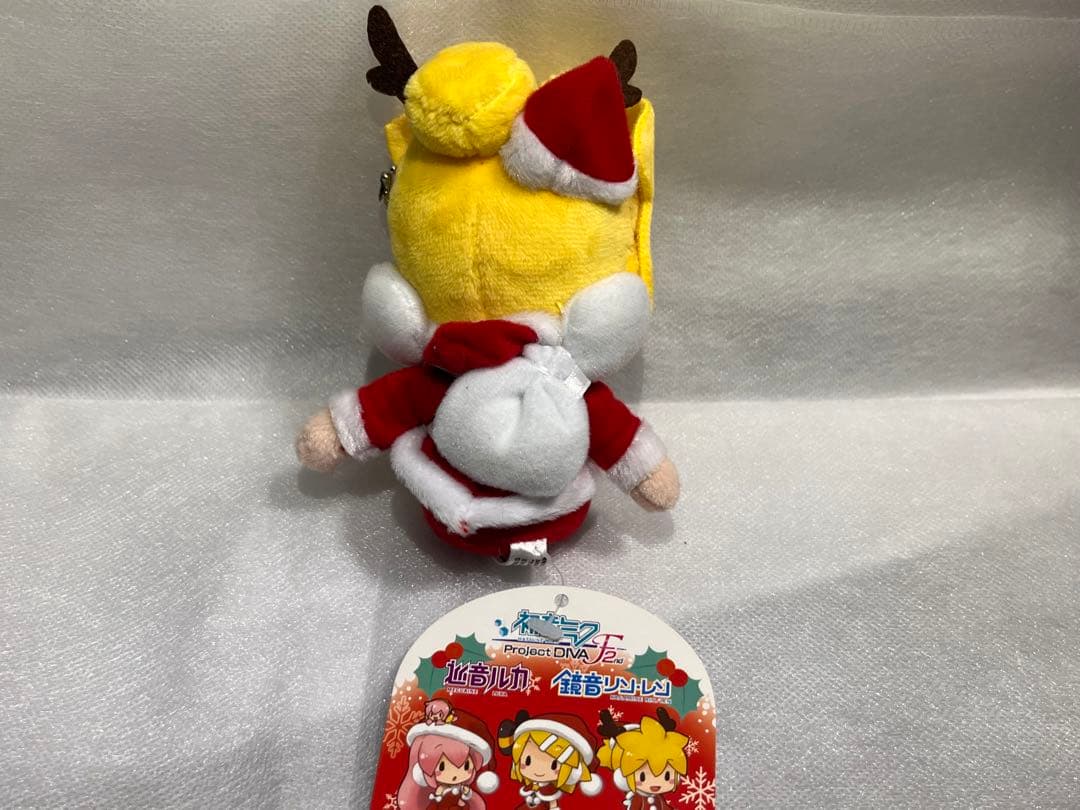 ふわふわキーチェーンマスコット クリスマス 初音ミク 鏡音リン 鏡音レン