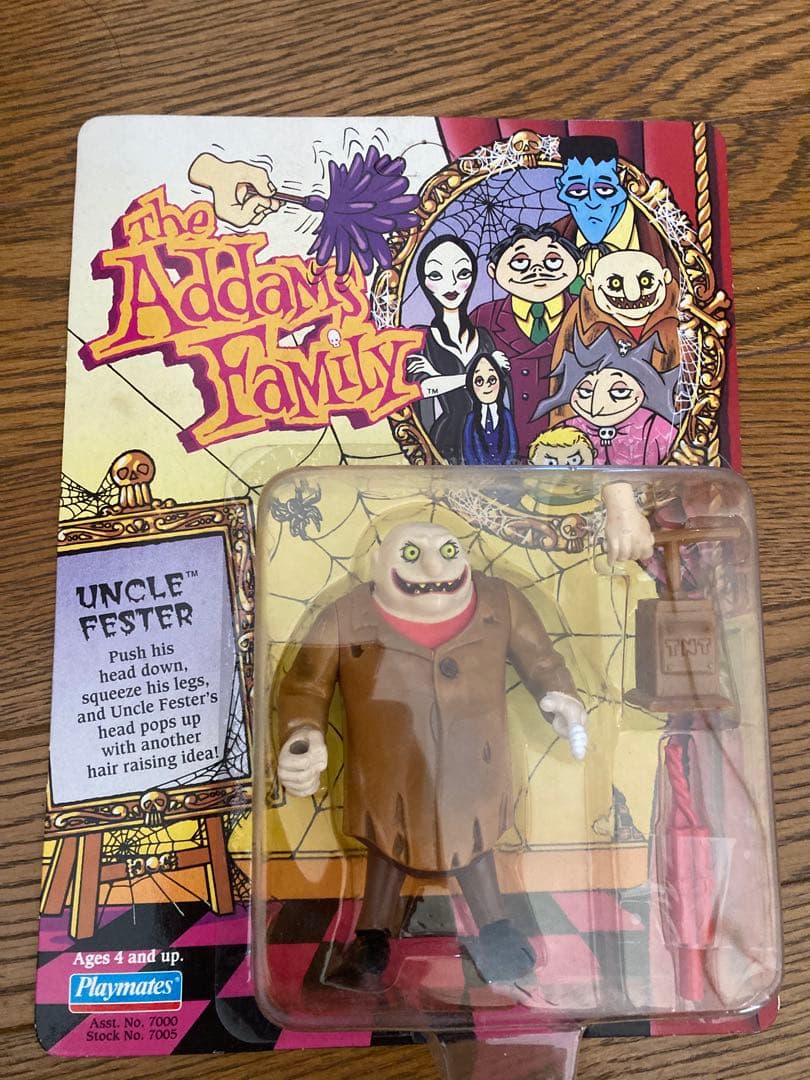 Playmates製アクションフィギュア アダムスファミリー　6体セット