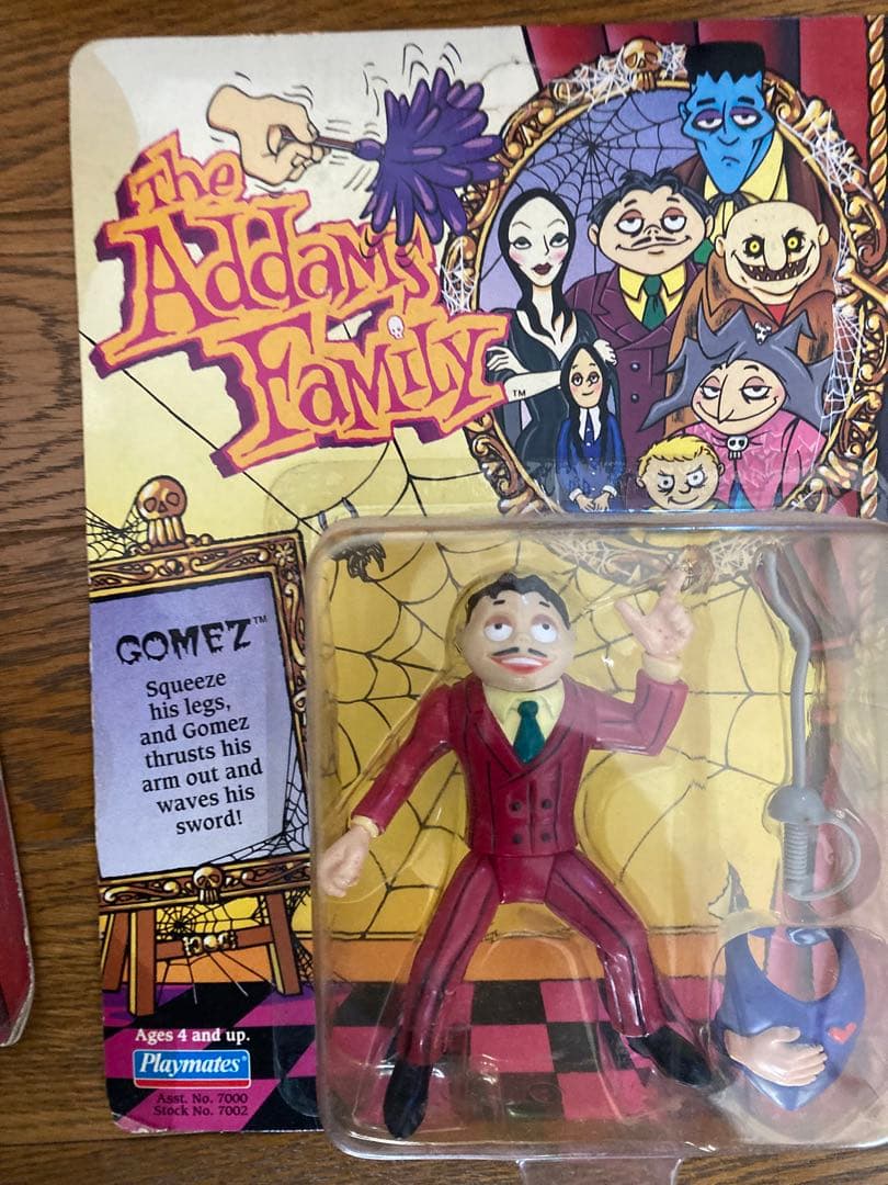 Playmates製アクションフィギュア アダムスファミリー　6体セット