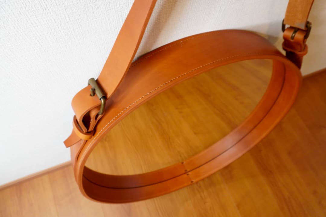 m*k様 ADNET MIRROR アドネミラー サーキュラー タンレザー