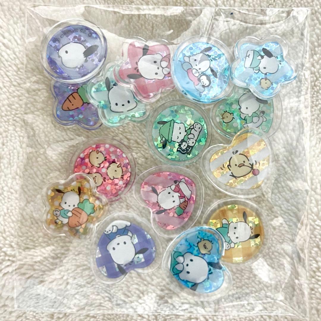 正規品　おはじきシール　ウサハナ　はぴだんぶい　たまごっち　リラックマ　サンリオ