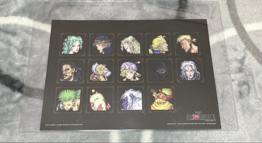 FF ピクセルリマスター ランチョンマット スクエニカフェ FF6 - メルカリ