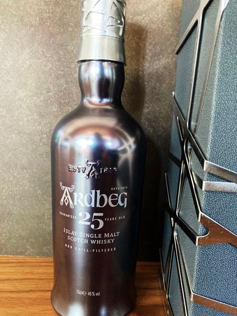 お値下げ】アードベッグ25年 スコッチウイスキー 飲料・酒