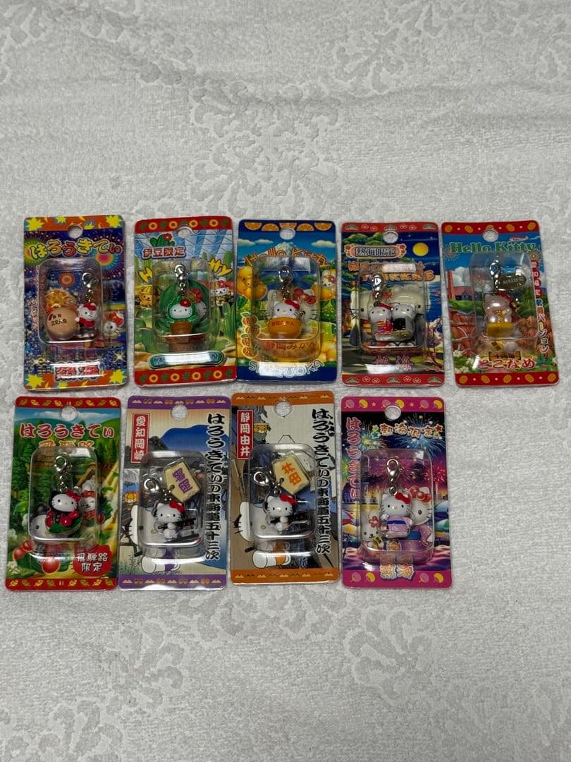 ご当地ハローキティ キーホルダー ファスナーマスコット 東海地方