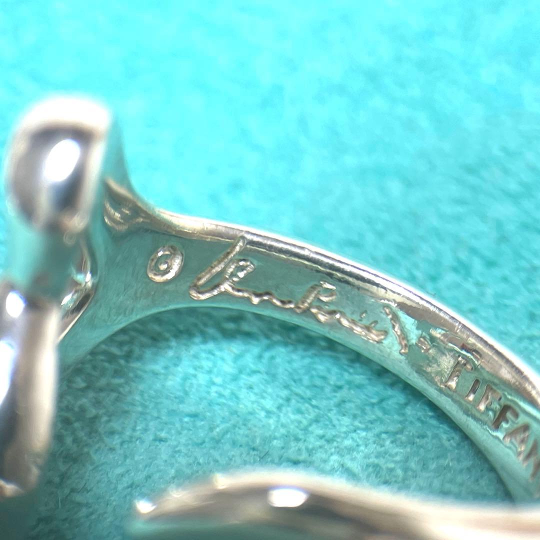 TIFFANY&Co. ティファニー　オープンハートリング 12号