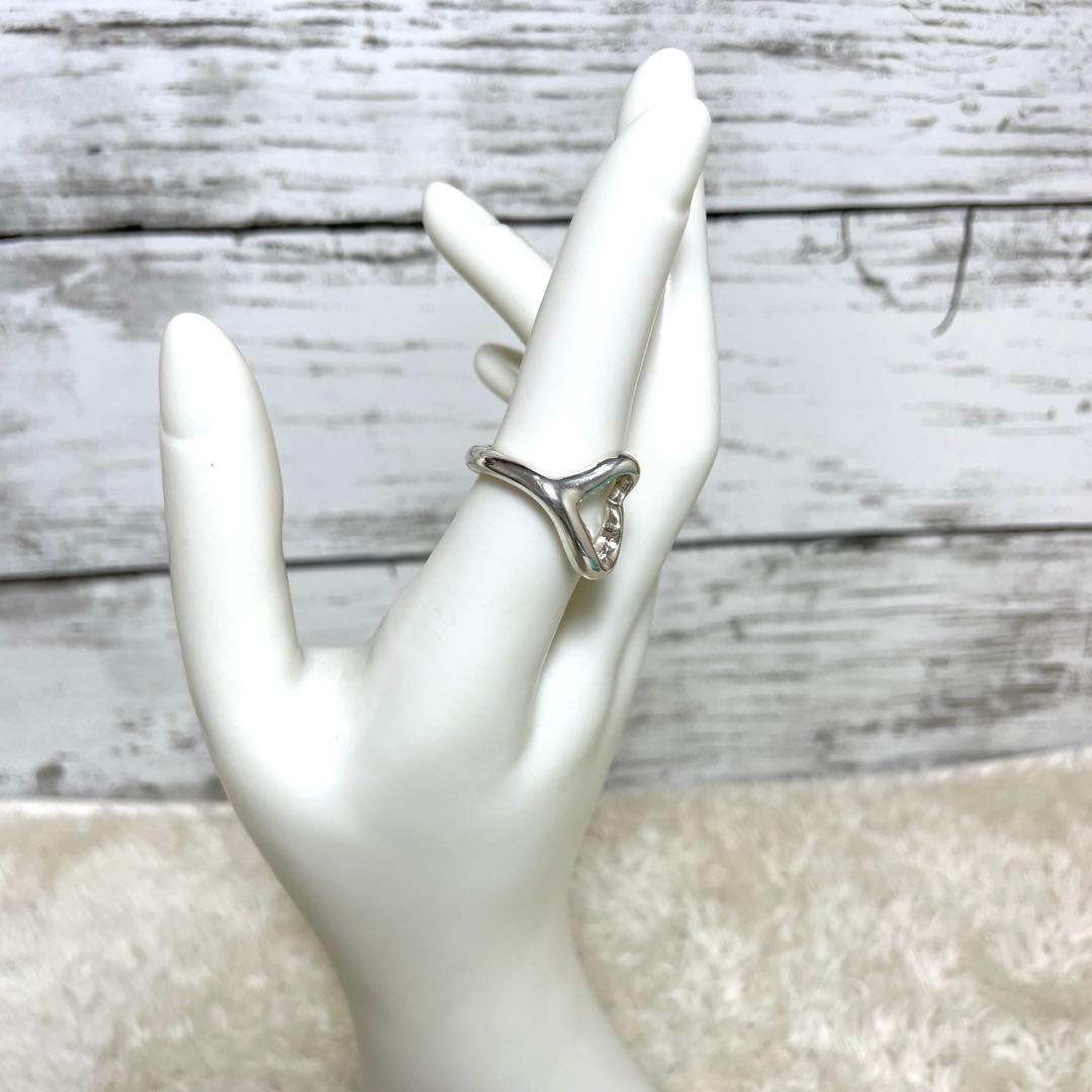 TIFFANY&Co. ティファニー　オープンハートリング 12号