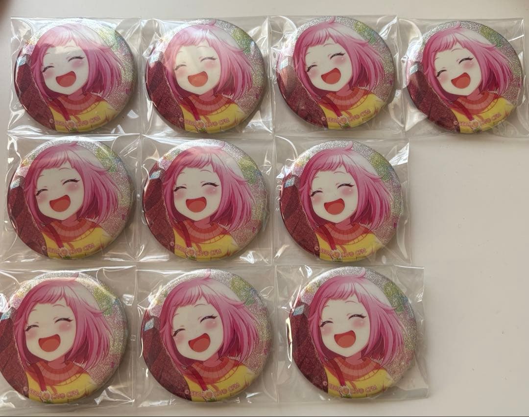 プロセカ グリッター缶バッジ 鳳えむ プロセカ グリッター缶バッジ 鳳えむ 16B キャラクターグッズ プロセカ