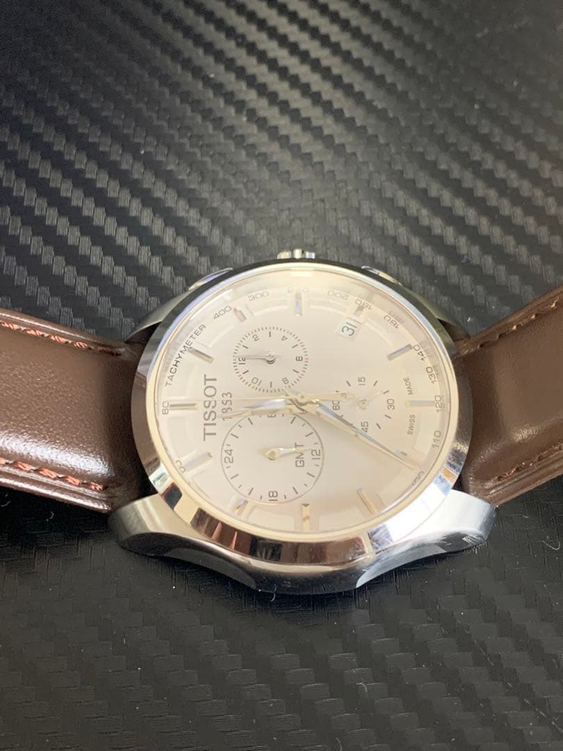 TISSOT クチュリエ GMT クロノグラフ T035439A 中古稼働品