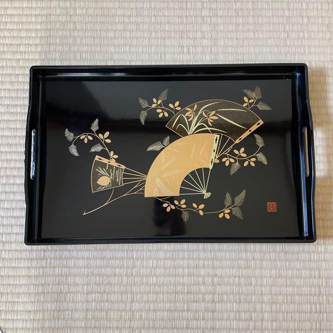 八雲漆器トレイ