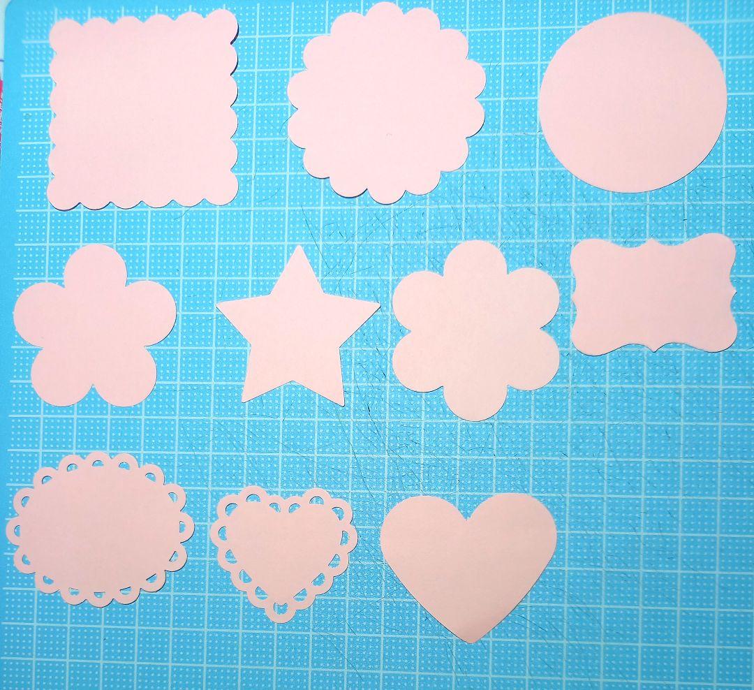 お買い得クラフトパンチアルバム制作保育育児介護色紙よせがき入園入学退職