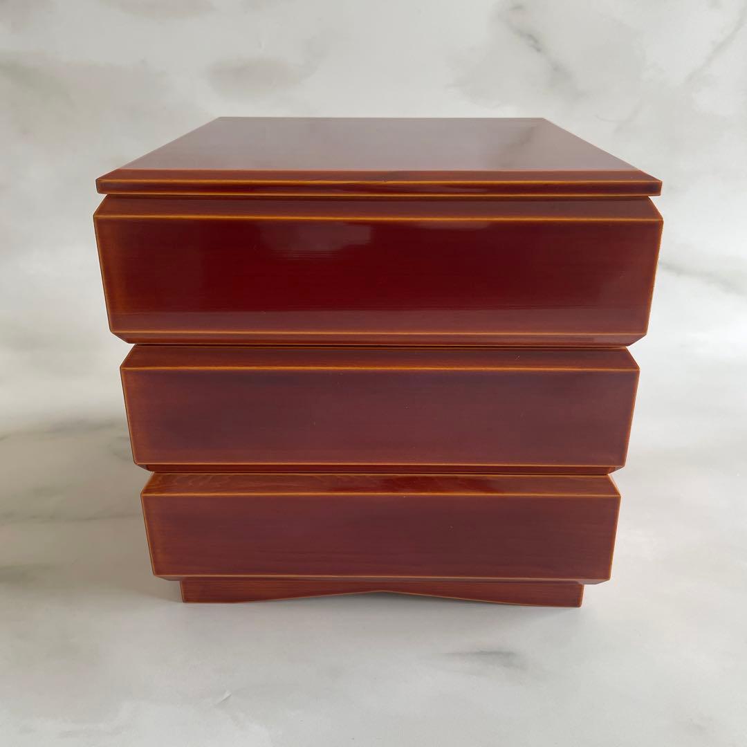 伝統的工芸品 飛騨春慶塗 三段重