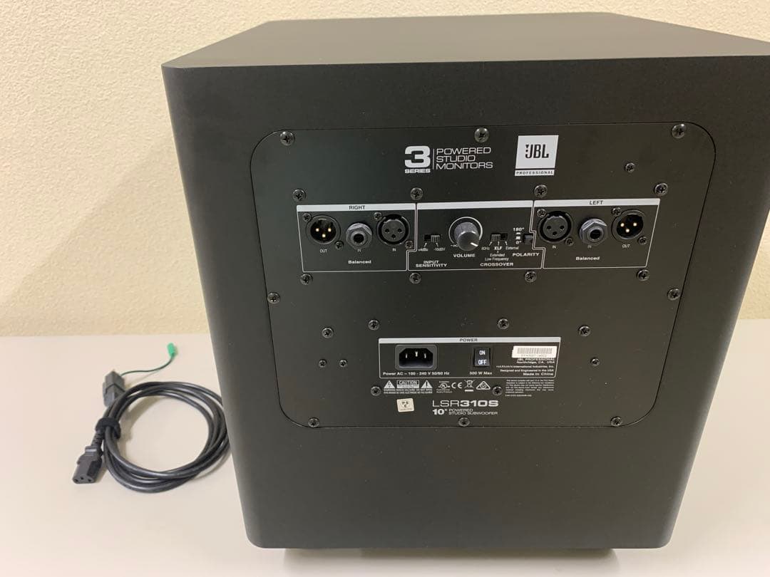 JBL LSR310S サブウーファー