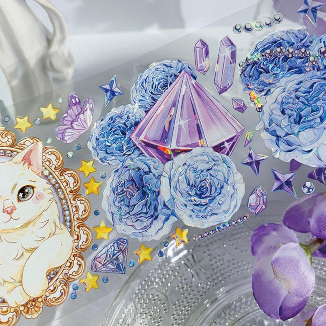 1358 贝壳光 6.5cm×6m 海外マスキングテープ L10830986 - テープ