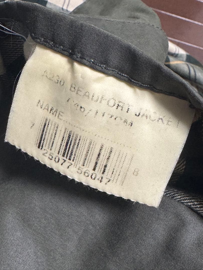 ジャケット・アウター Barbour BEAUFORT JACKET C46 117CM