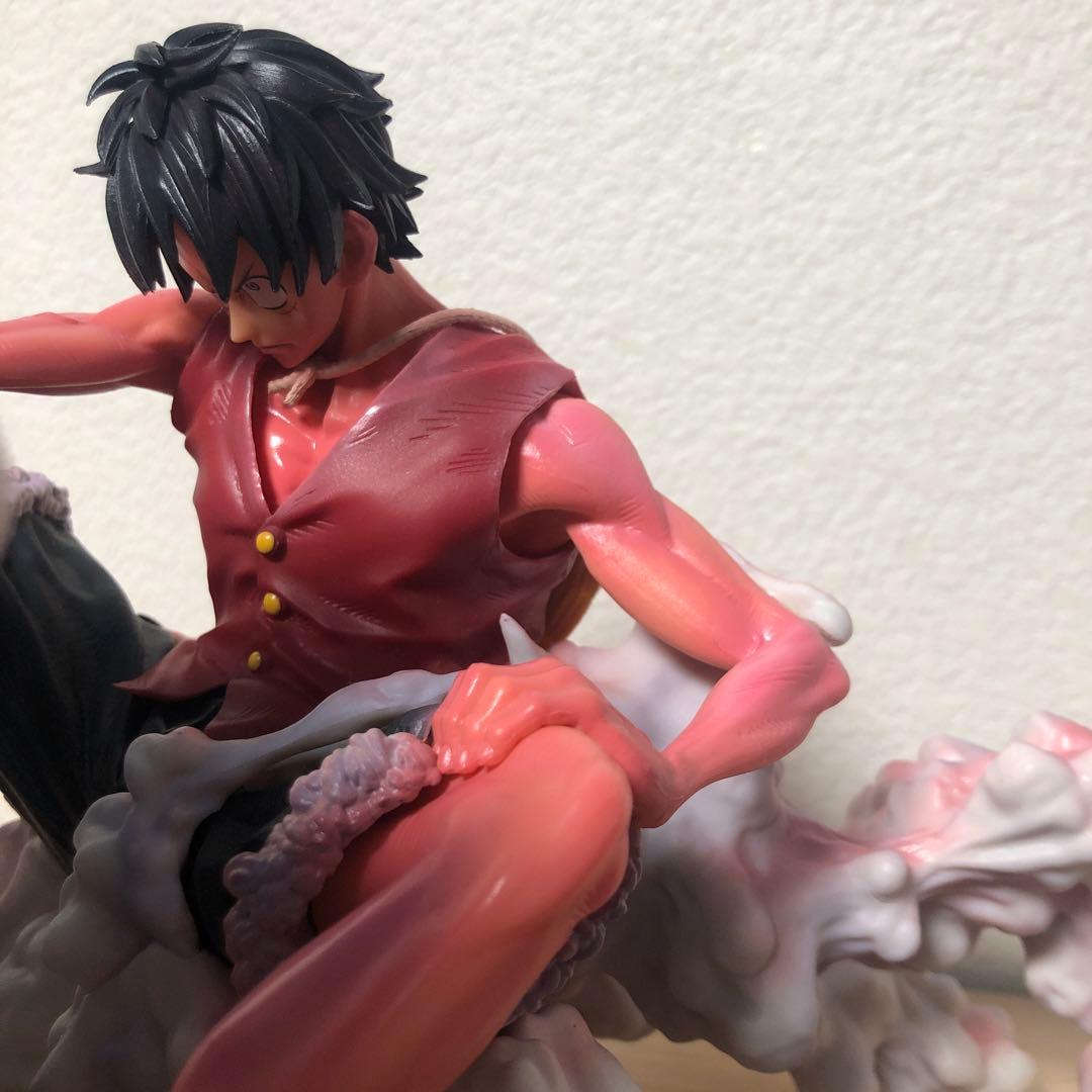 一番くじ ワンピース -海賊王への道- B賞 ルフィ ギア2 リペイント