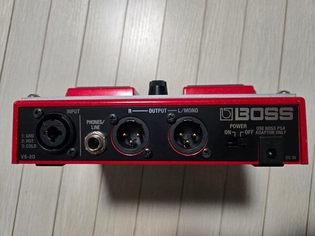 BOSS VE-20 Vocal Performer　ボーカルエフェクター