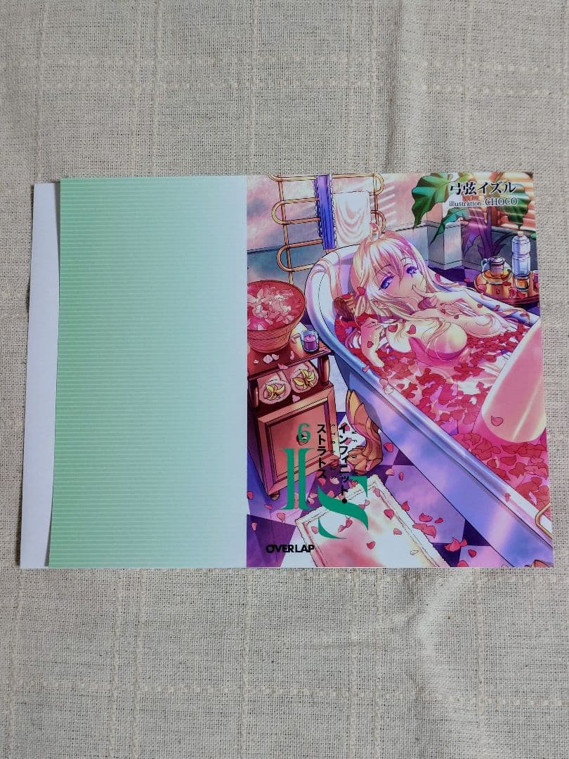 インフィニット・ストラトス 特典ブックカバー 8枚セット