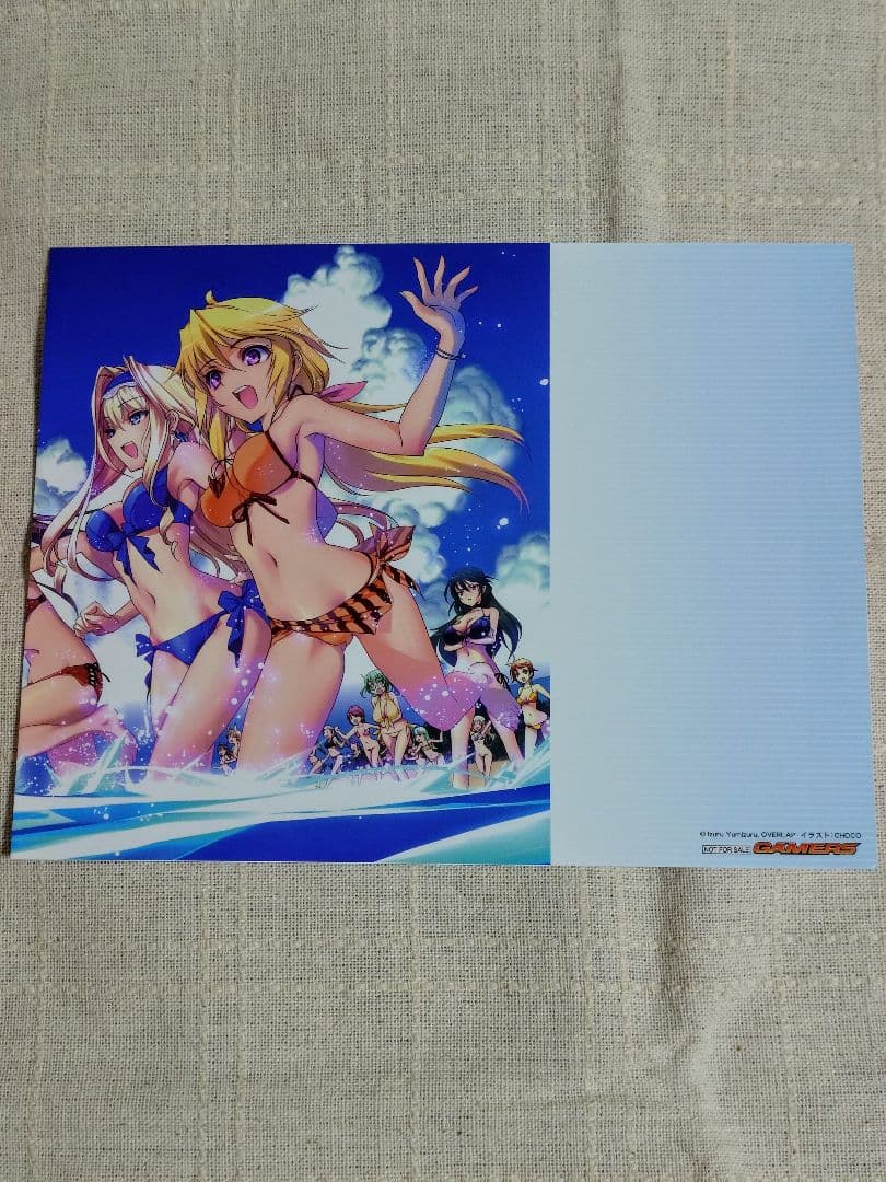 インフィニット・ストラトス　特典ブックカバー　8枚セット