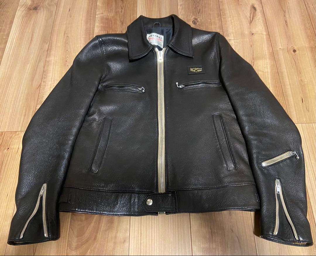 ルイスレザー×リアルマッコイズ/ドミネーター／サイズ38/ディアスキン