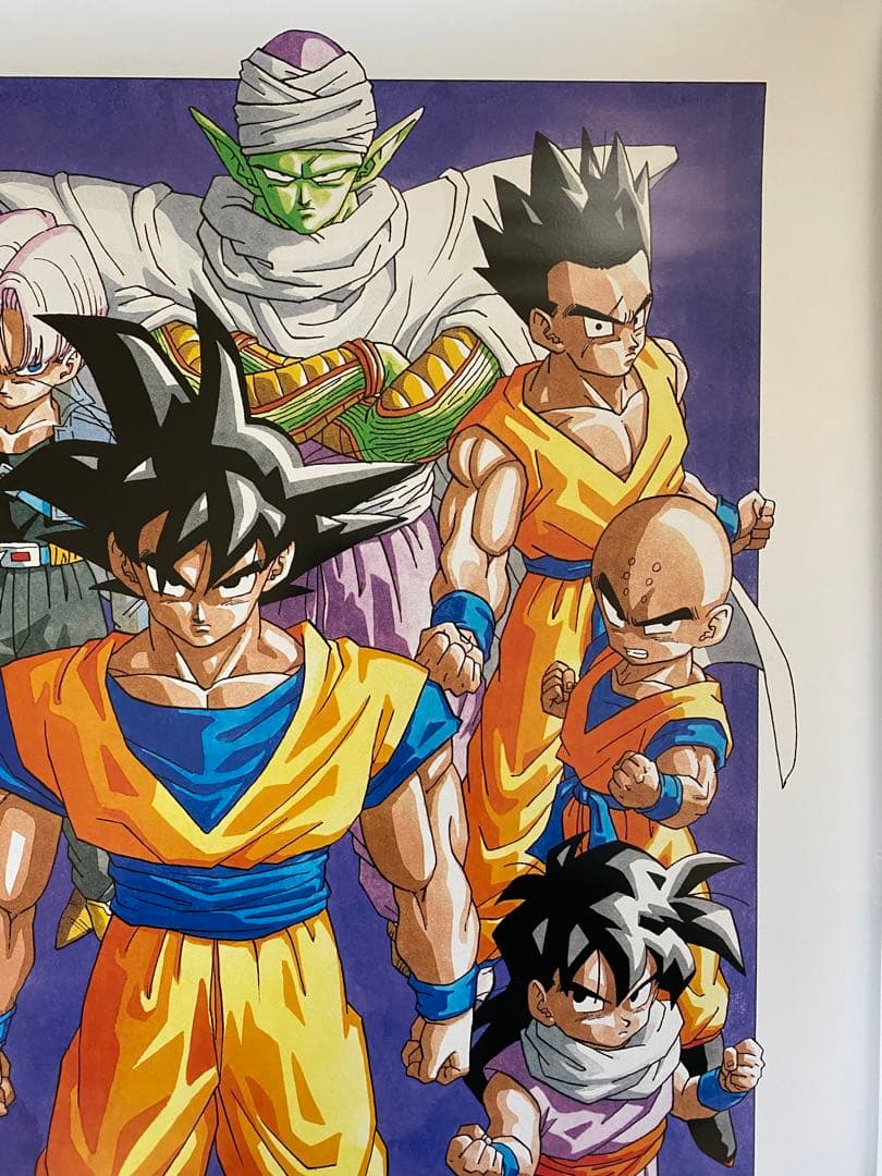 【激レア】額装品　ドラゴンボール　イラスト大D 鳥山明　DRAGONBALL