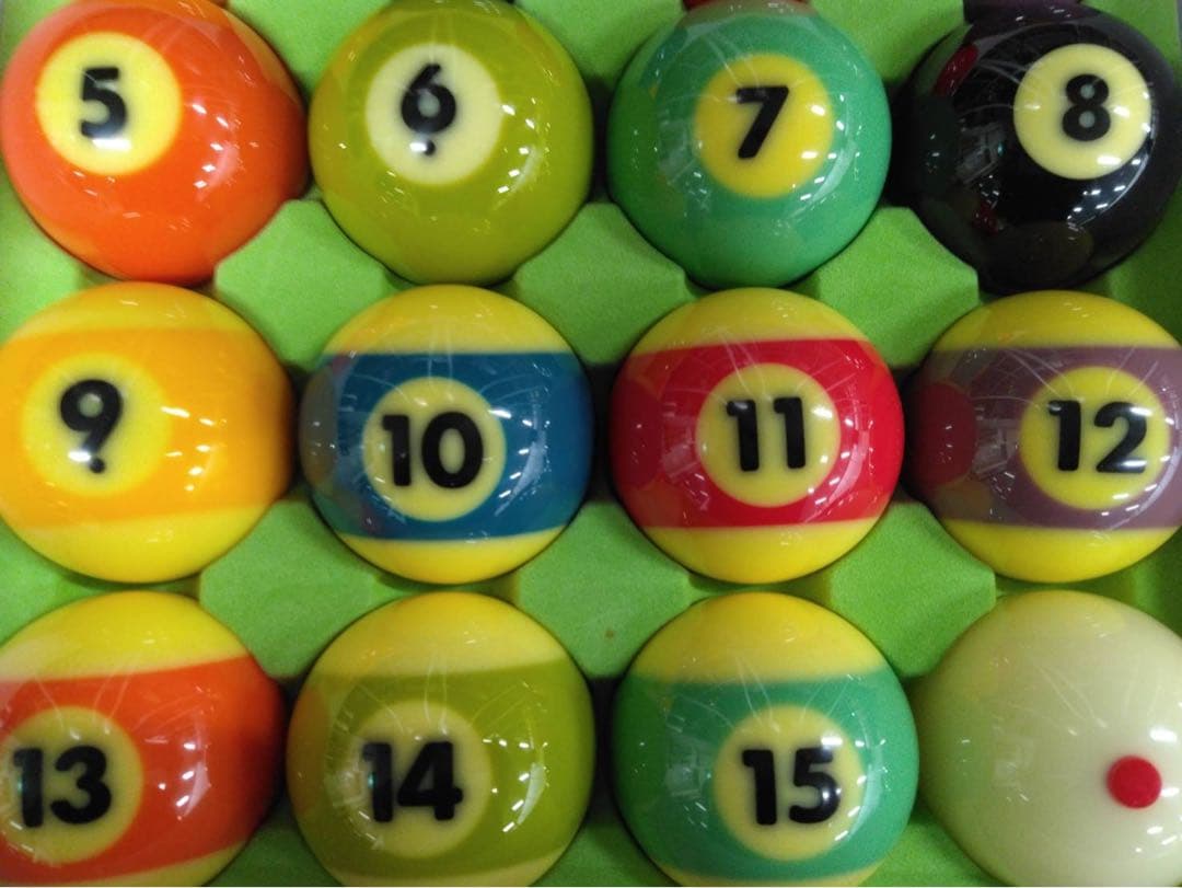 新品未使用！ビリヤード サイクロップ CYCLOP トーナメントTVボール