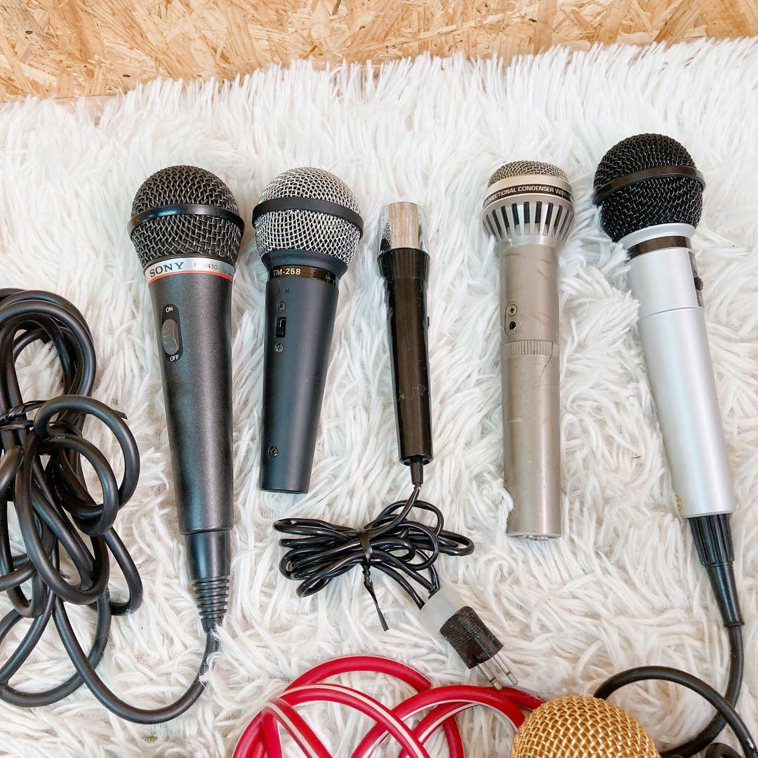 マイク　13本セット　ジャンク　まとめ売り　ダイナミックマイク