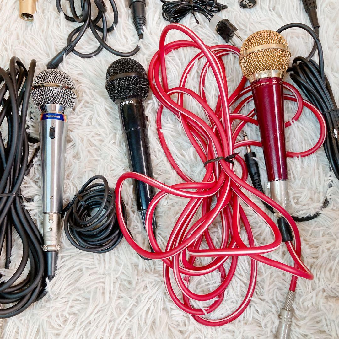マイク　13本セット　ジャンク　まとめ売り　ダイナミックマイク