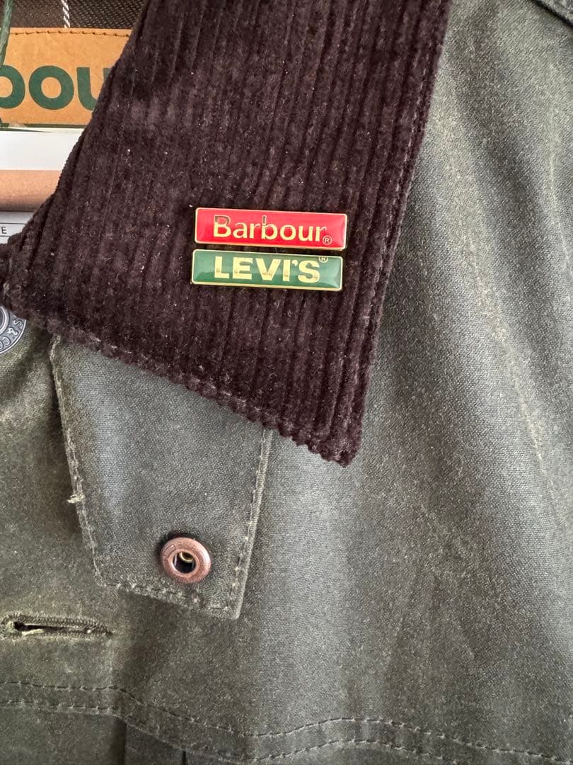 新品)Levi's x Barbour Type II Waxed Jacket