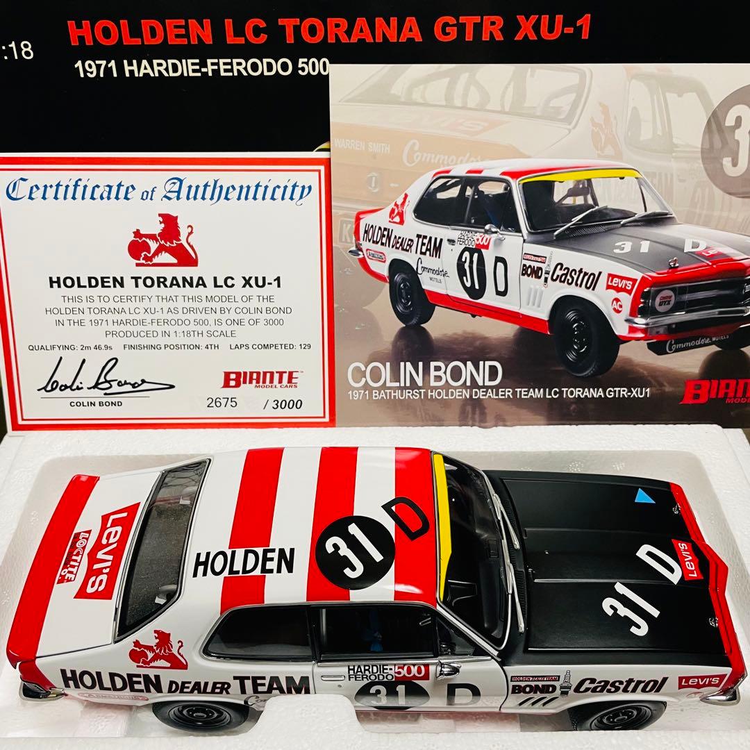 国内未入荷 1/18 AUTOart ホールデン LC トラナ GTR XU-1
