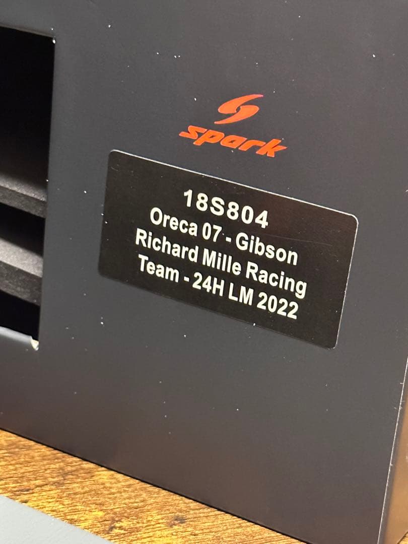 スパーク　1/18 Richard Mille Oreca07-Gibson